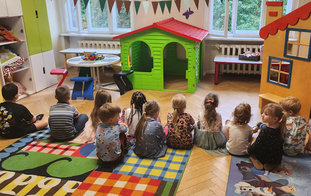 Privātais bērnudārzs Rīgas centrā